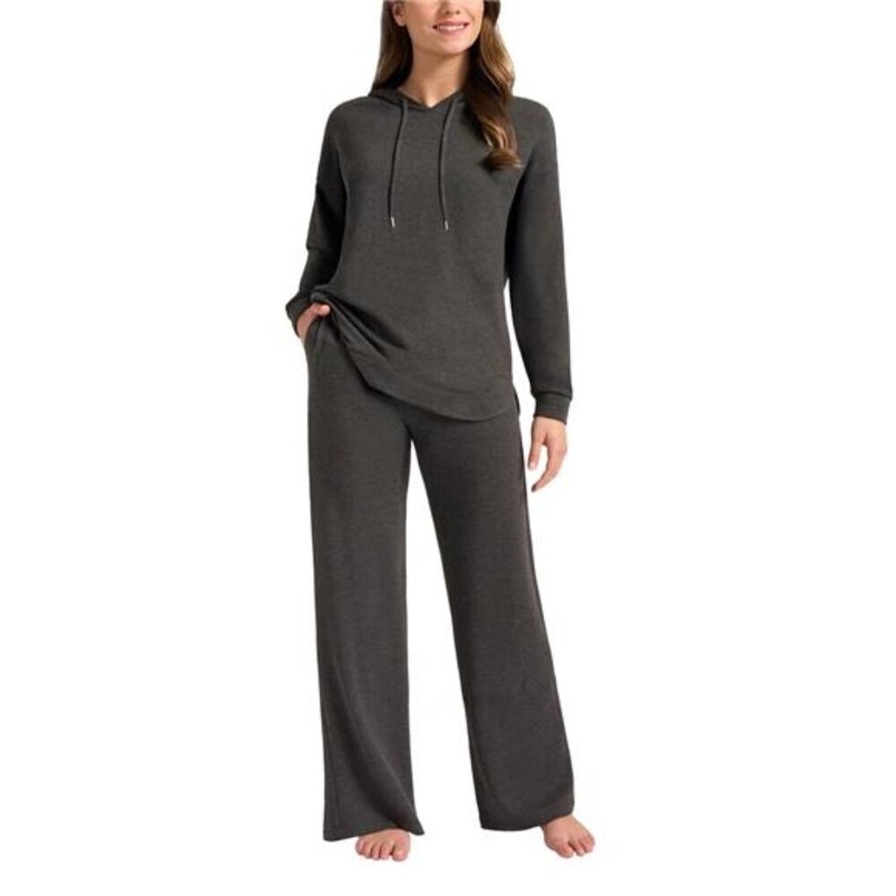 Max & Mia Women's 2 Pc Hoodie Lounge Set